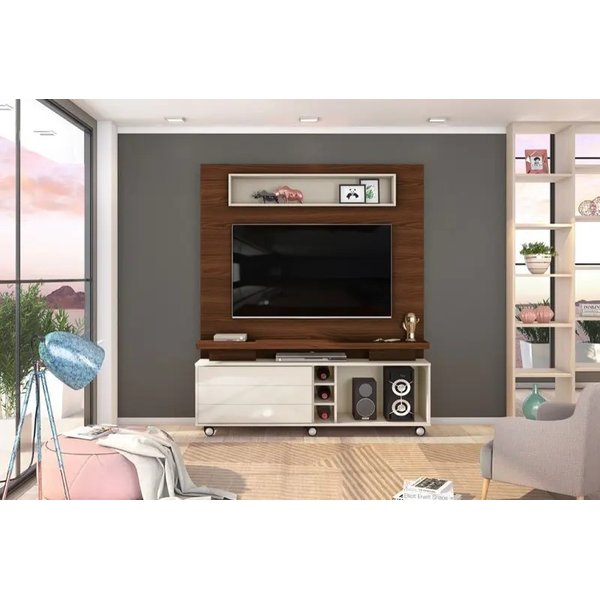 estante home para tv ate 60 polegadas quebec dj moveis marroquim off white